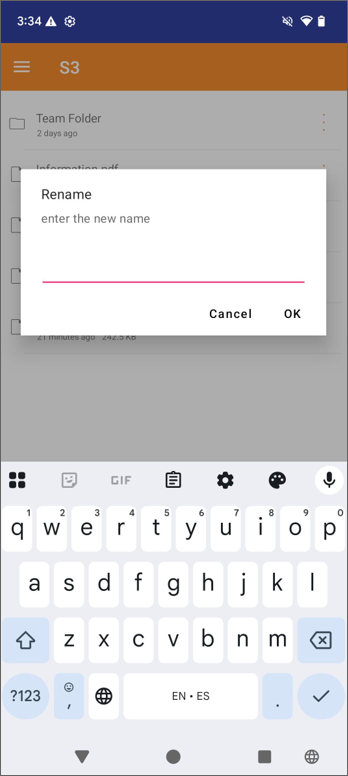 Rename