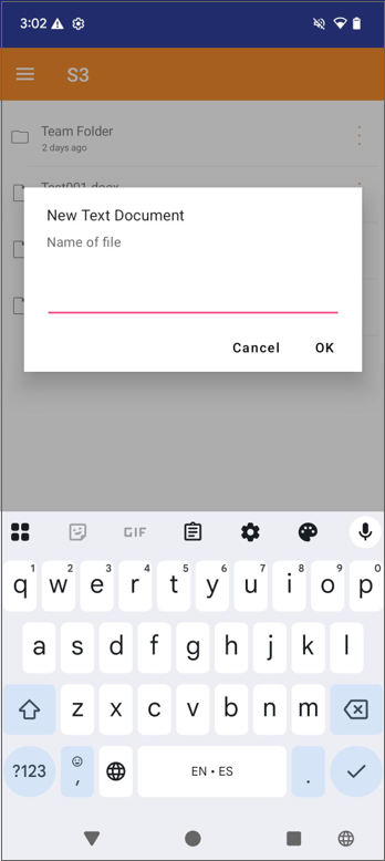 upload Text doc