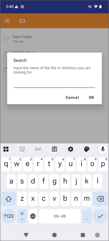 Search