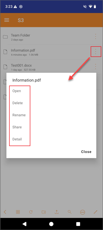 3-dot menu