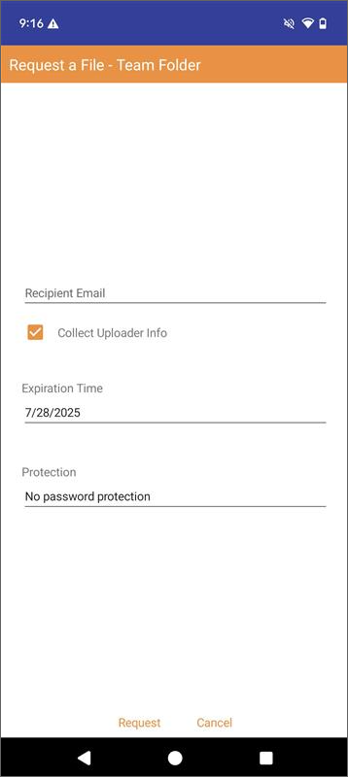 Request File