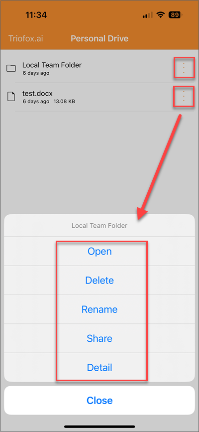 3-dot menu