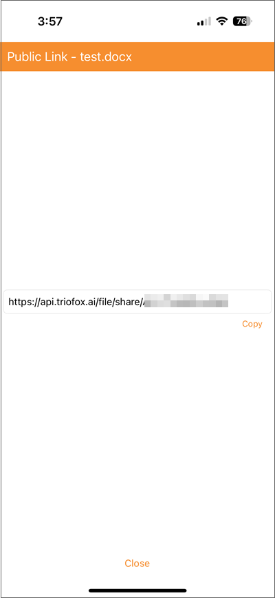 Öffentlicher Link