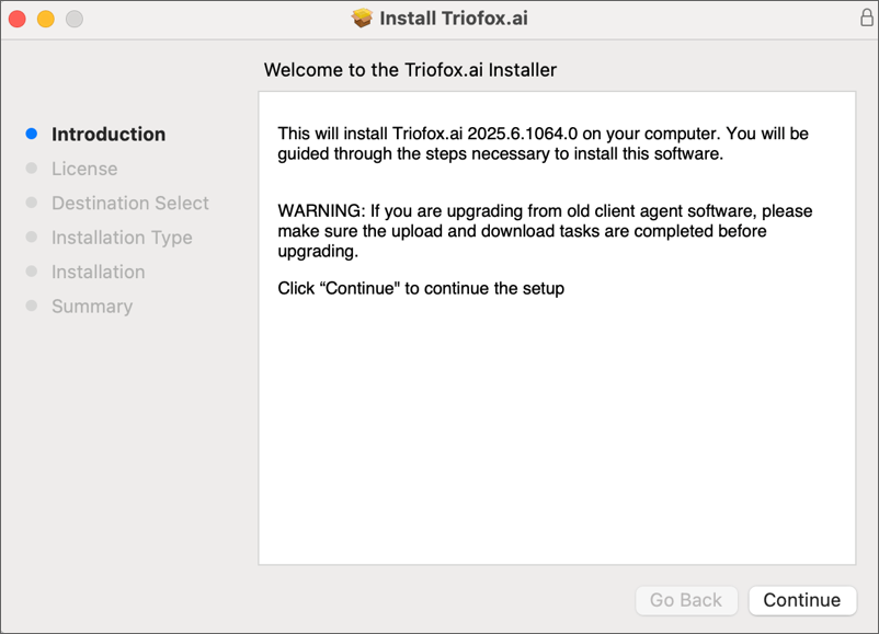 Install Mac Client