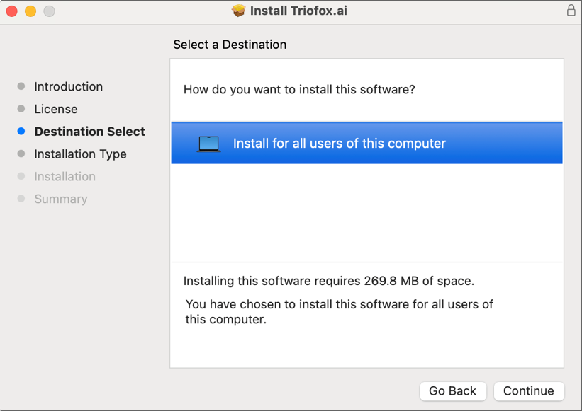 Install Mac Client