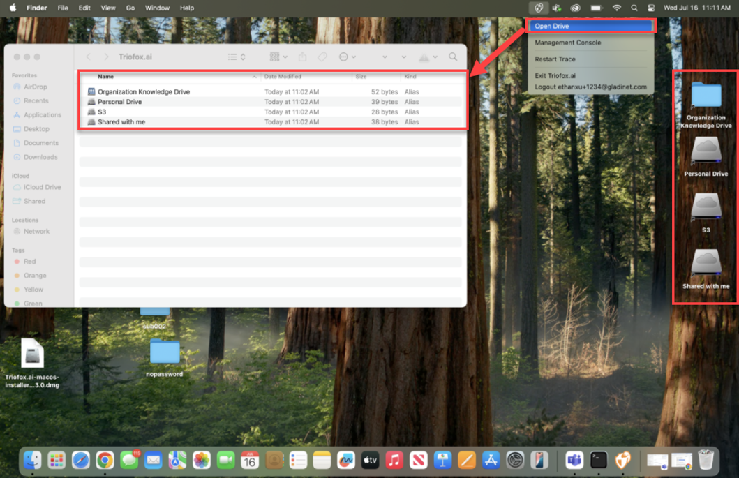 Access Storage Drives