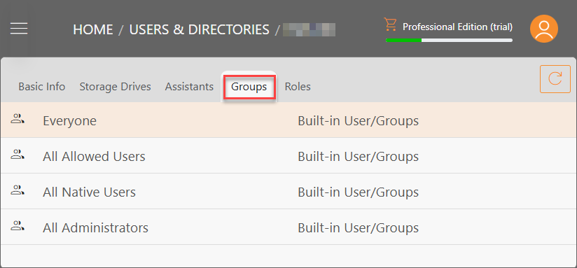 Triofox.ai Manage - Groups