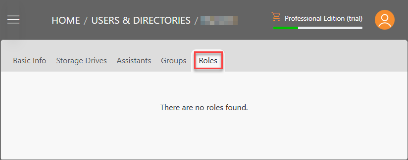 Triofox.ai Manage - Roles
