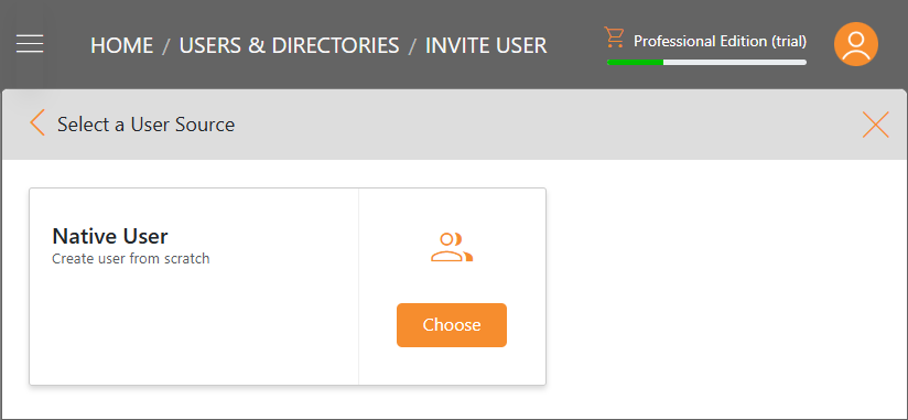 Triofox.ai Manage - Invite User