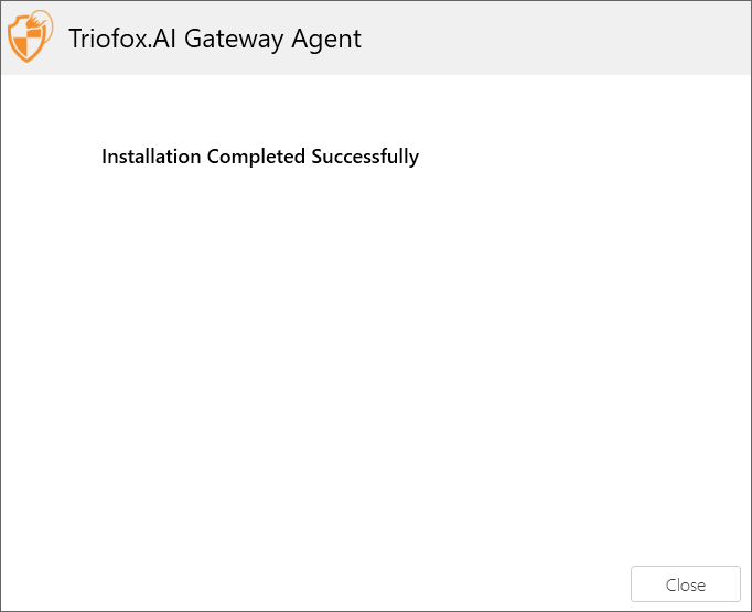 Triofox.ai Download and install Gateway Agent