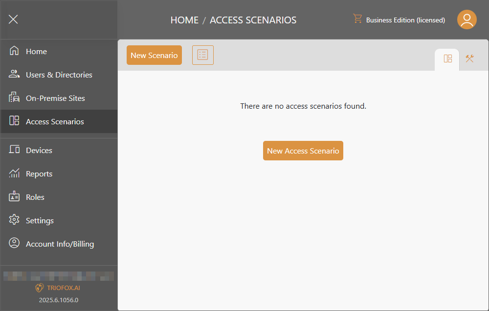 Triofox.ai Access Scenarios