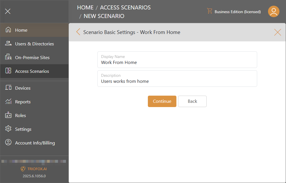 Triofox.ai New Access Scenario - Work from Home