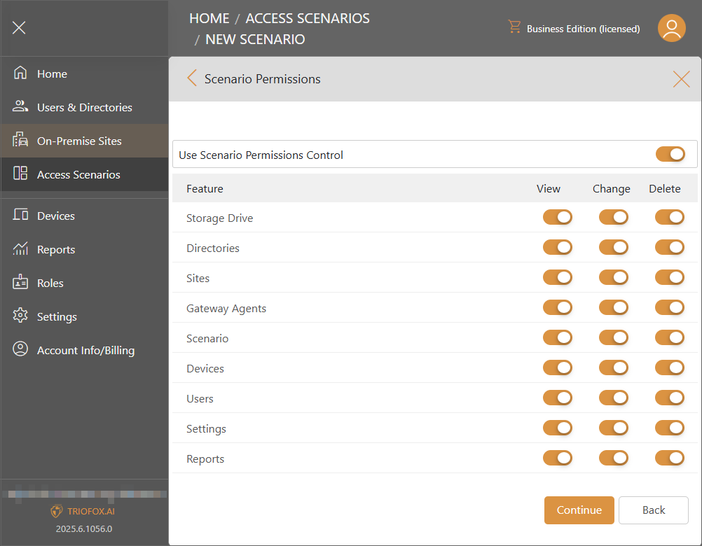 Triofox.ai New Access Scenario - Work from Home