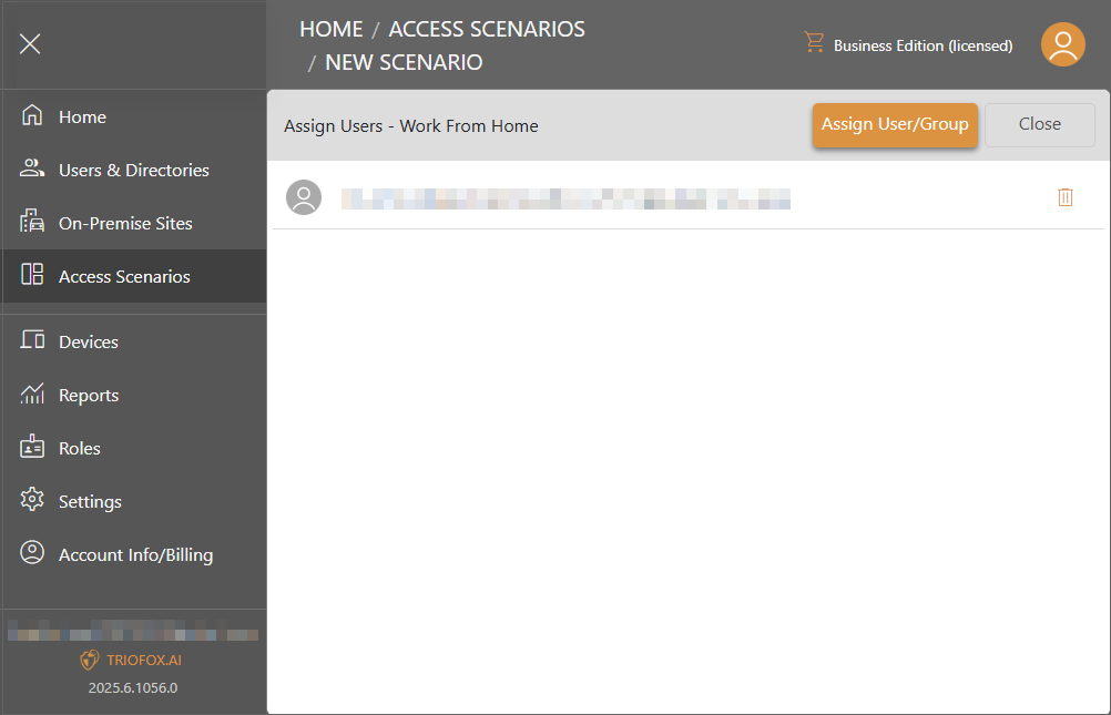 Triofox.ai New Access Scenario - Work from Home