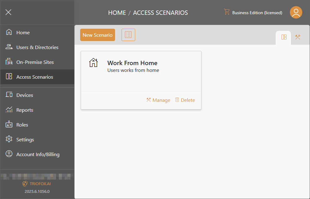 Triofox.ai New Access Scenario - Work from Home