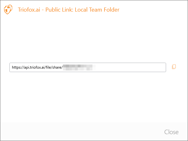 Get Public Link